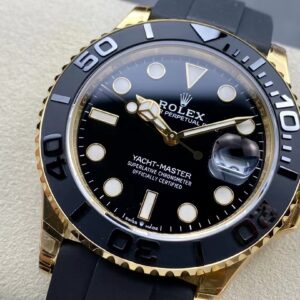 Alternative view of Rolex replica yacht master I 42 226658 yellow gold oysterflex
