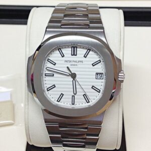 PATEK PHILIPPE 5711 NAUTILUS REPLICA WHITE DIAL 324SC CLONE MOVEMENT