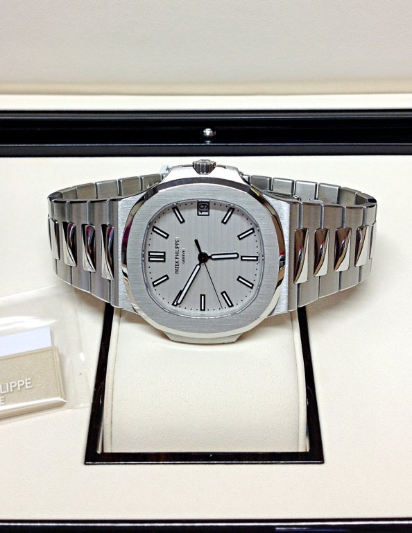 PATEK PHILIPPE 5711 NAUTILUS REPLICA WHITE DIAL 324SC CLONE MOVEMENT - immagine 3
