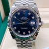 Rolex replica Datejust 41 126334 blue diamond dial