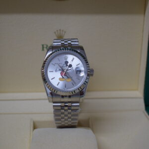 Alternative view of Rolex replica Datejust 41 116334 mickey mouse dial
