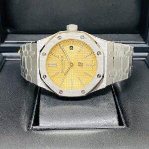 Audemars Piguet replica royak oak 15202BC salmon dial