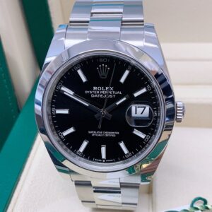 Rolex replica Datejust 41 126300 Black Dial oyster