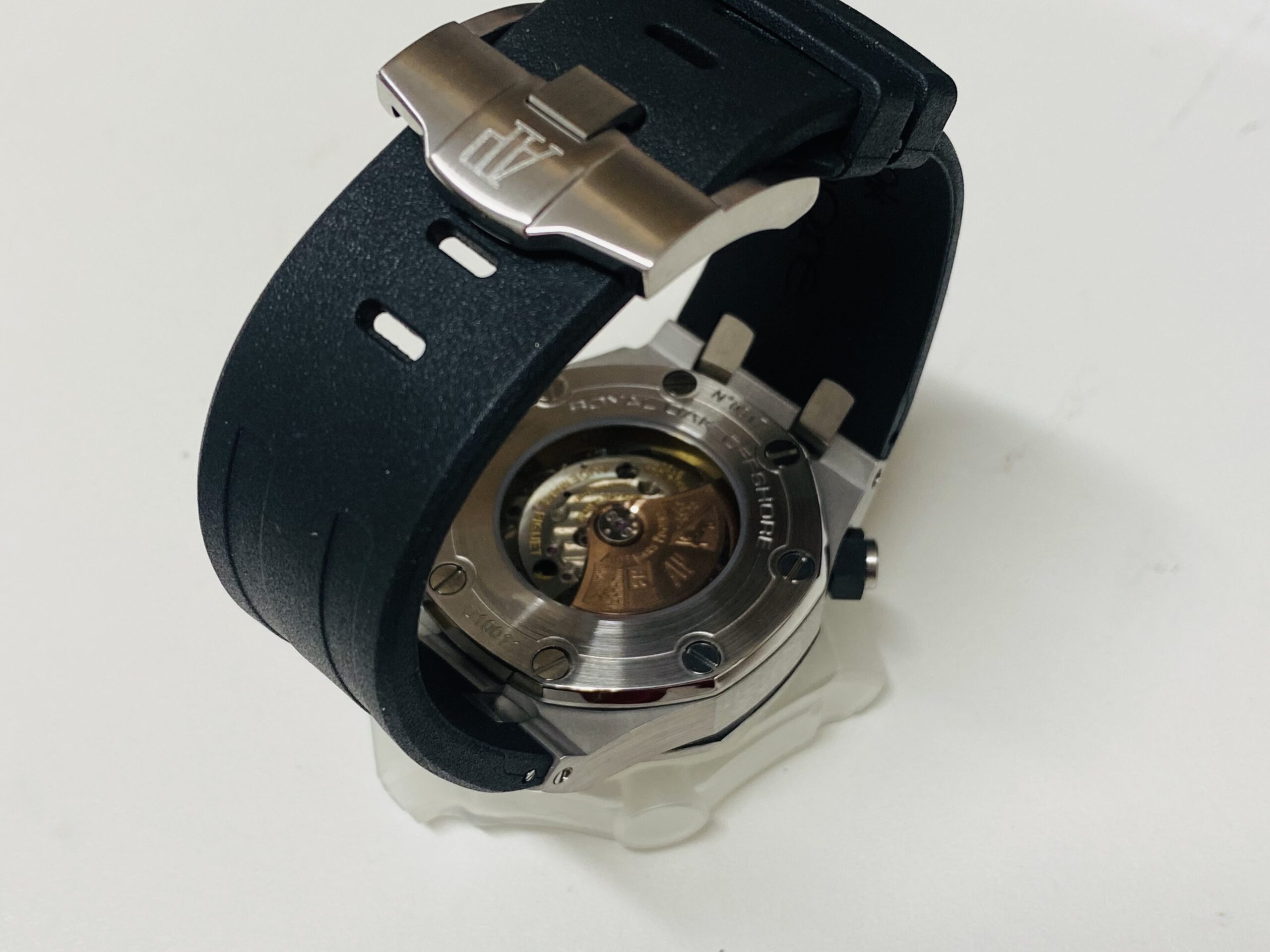 Audemars Piguet replica Royal Oak Offshore Diver 15710ST white dial - immagine 5