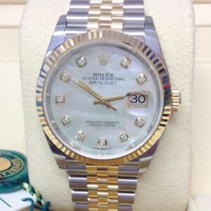 Rolex replica Datejust 36mm 126233 MOP acciaio e oro