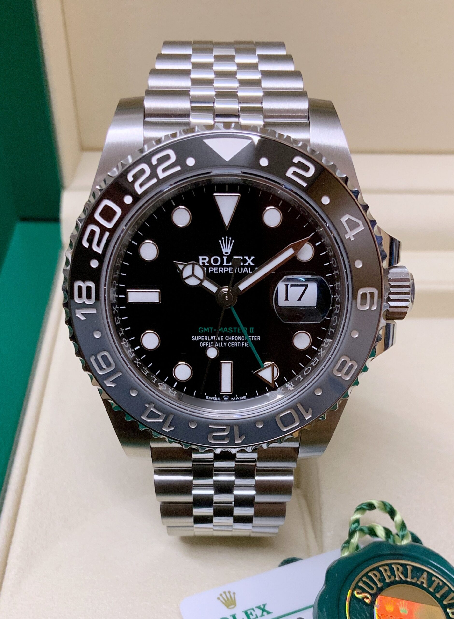 Rolex replica GMT Master II 12671OGRNR jubilèè