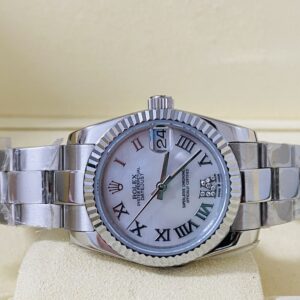 Rolex replica lady Datejust 31mm stainless stell mop dial