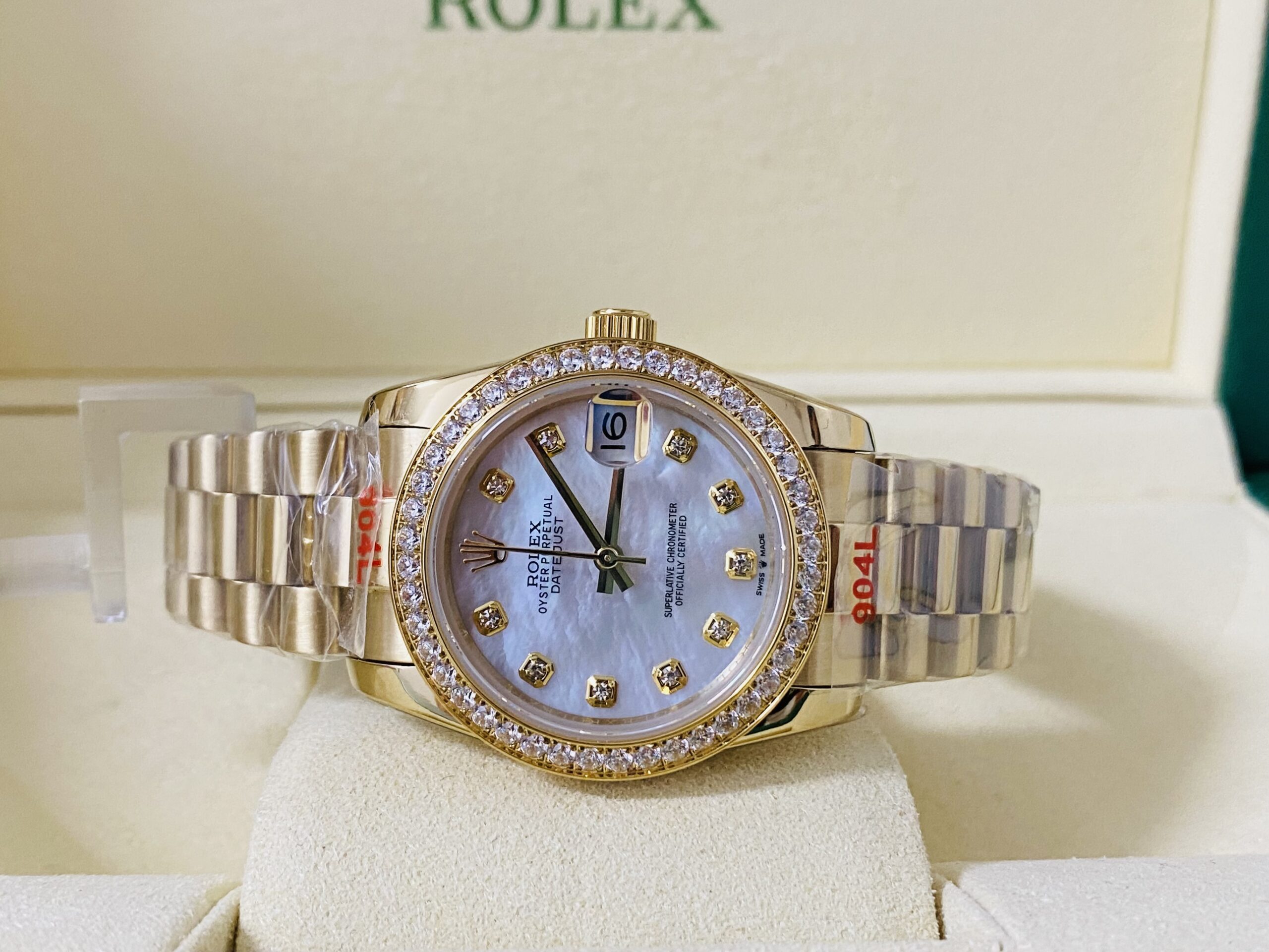 Rolex replica lady Datejust 31mm 279138RBR MOP dial
