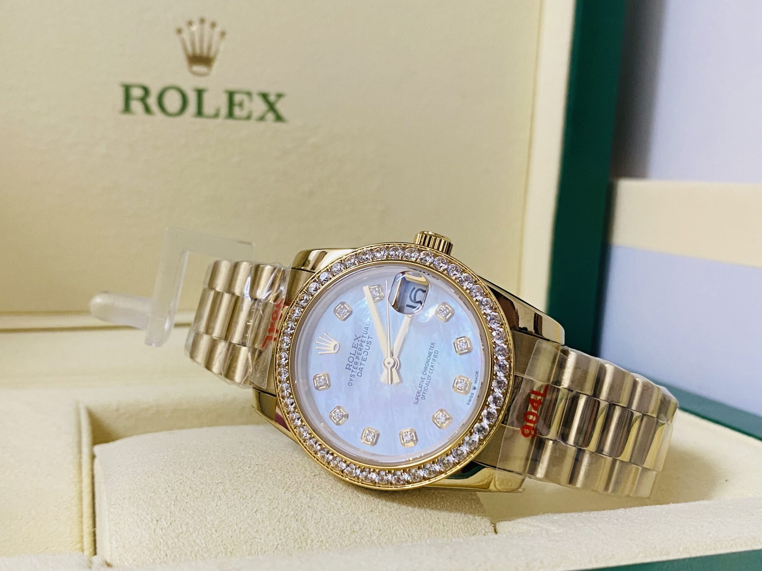Rolex replica lady Datejust 31mm 279138RBR MOP dial - immagine 4