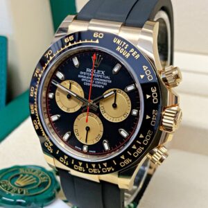 Alternative view of Rolex replica daytona 116518LN oysterflex newman dial