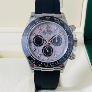 Rolex replica daytona 116519LN meteorite dial 4130 clone movement