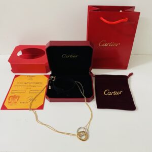 Alternative view of Cartier collier trinity replica gioielli