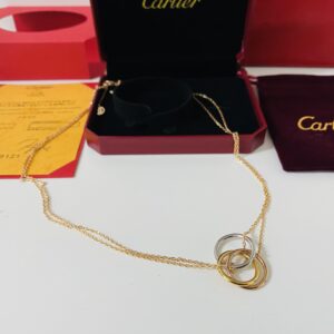 Cartier collier trinity replica gioielli