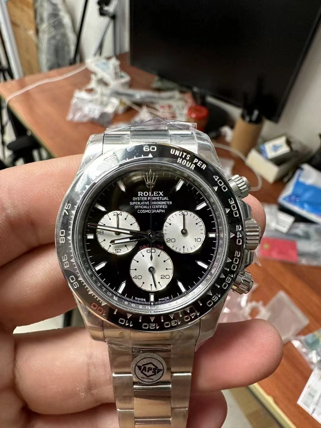 Rolex replica daytona 126529LN WG Le Mans 4132 clone movement