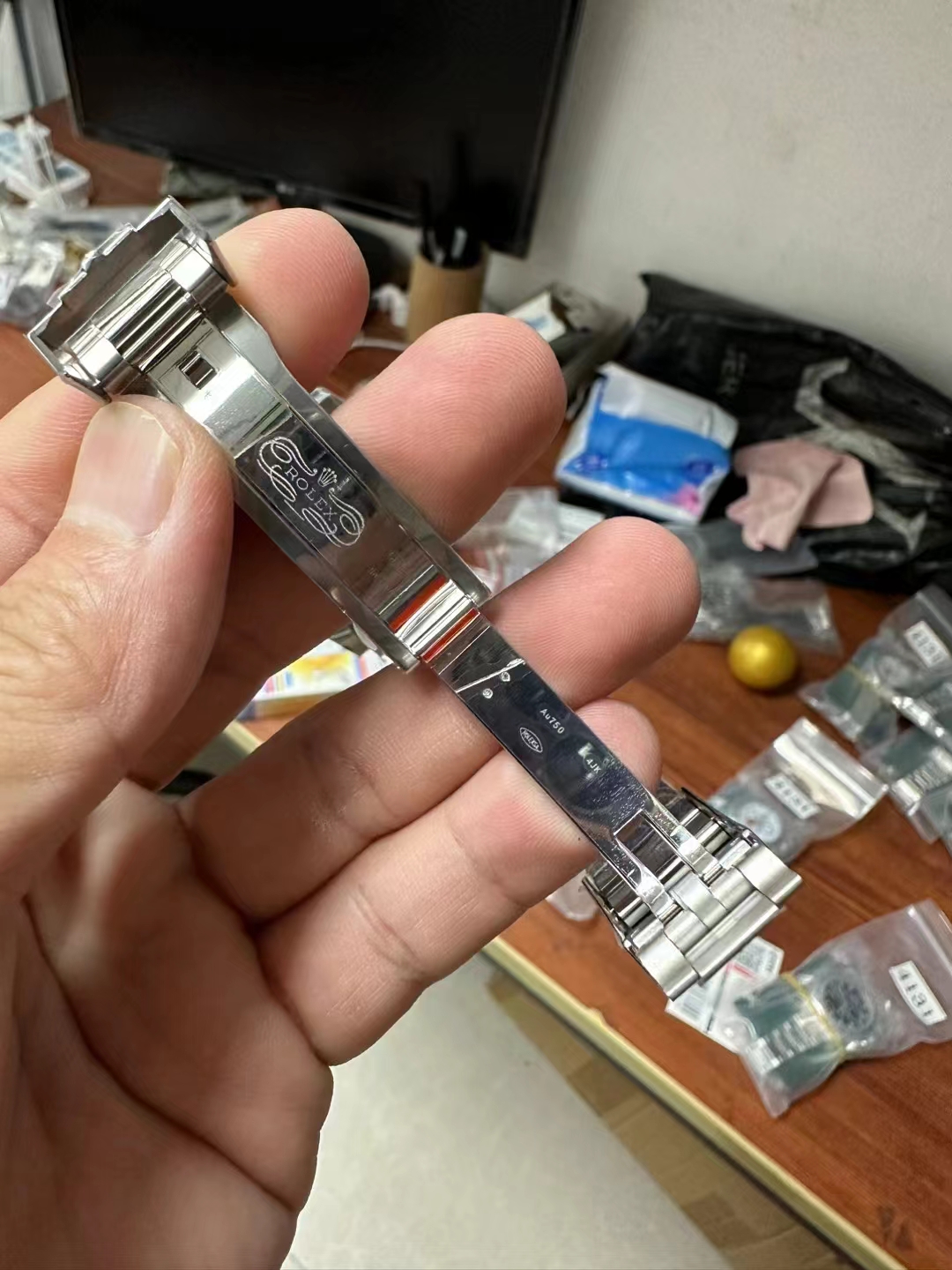 Rolex replica daytona 126529LN WG Le Mans 4132 clone movement - immagine 8