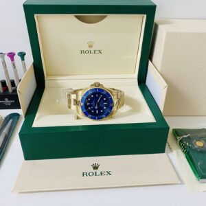 Alternative view of Rolex replica deepsea oro blue dial ref. 136668LB