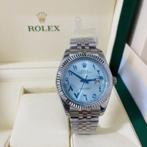 Alternative view of Rolex replica Datejust 41mm 126334 arabic dial