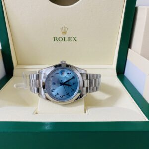 Alternative view of Rolex replica Day-Date Ref. 228206 platinum arabic dial