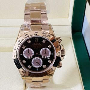 Rolex replica Daytona Rose Gold 116505 diamond Dial