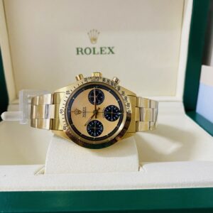 Alternative view of Rolex replica vintage daytona paul newman 6245 champagne dial