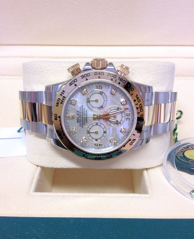 Rolex replica Daytona 116503 Bi/Colour diamond MOP dial - immagine 2
