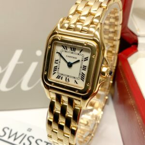 Alternative view of Cartier replica Panthere W25022B9 Yellow Gold