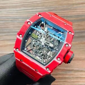 Richard Mille replica RM35-02 Rafa Nadal red strap