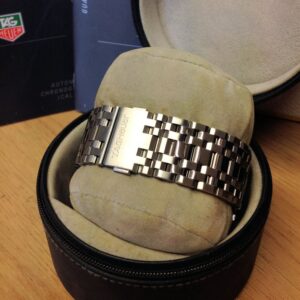 Alternative view of Tag Heuer replica Monaco Blue Steve McQueen Dial CW2113