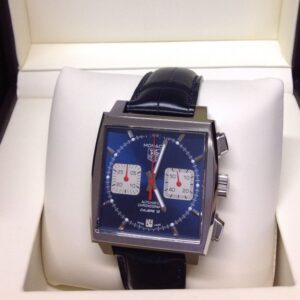 Tag Heuer replica Monaco CAW2111 39mm Blue Dial