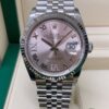 Rolex replica Datejust 36mm 126234 Pink Roman Diamond Dial